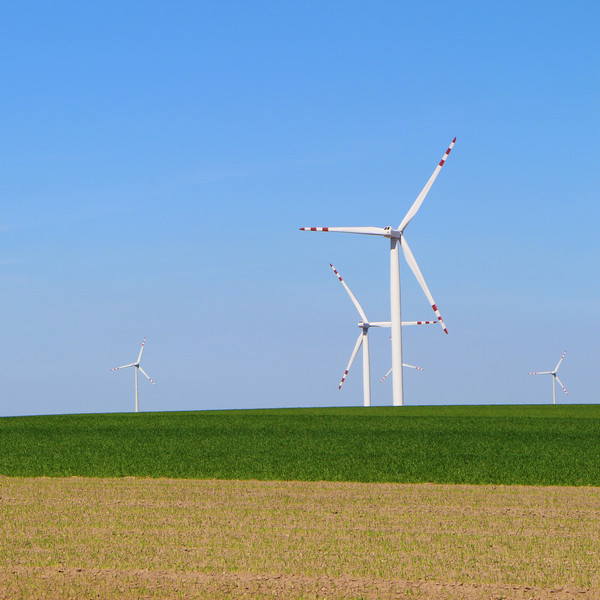 Windräder zur Energieversorgung